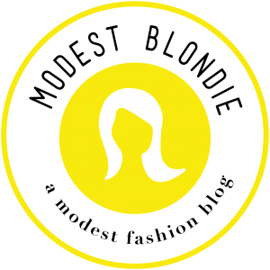 modest blondie secondary logo 1