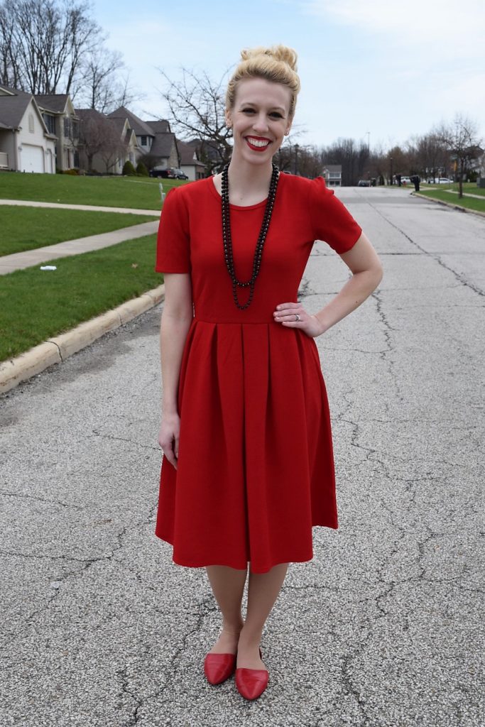 Another LuLaRoe Amelia Dress Review – Modest Blondie