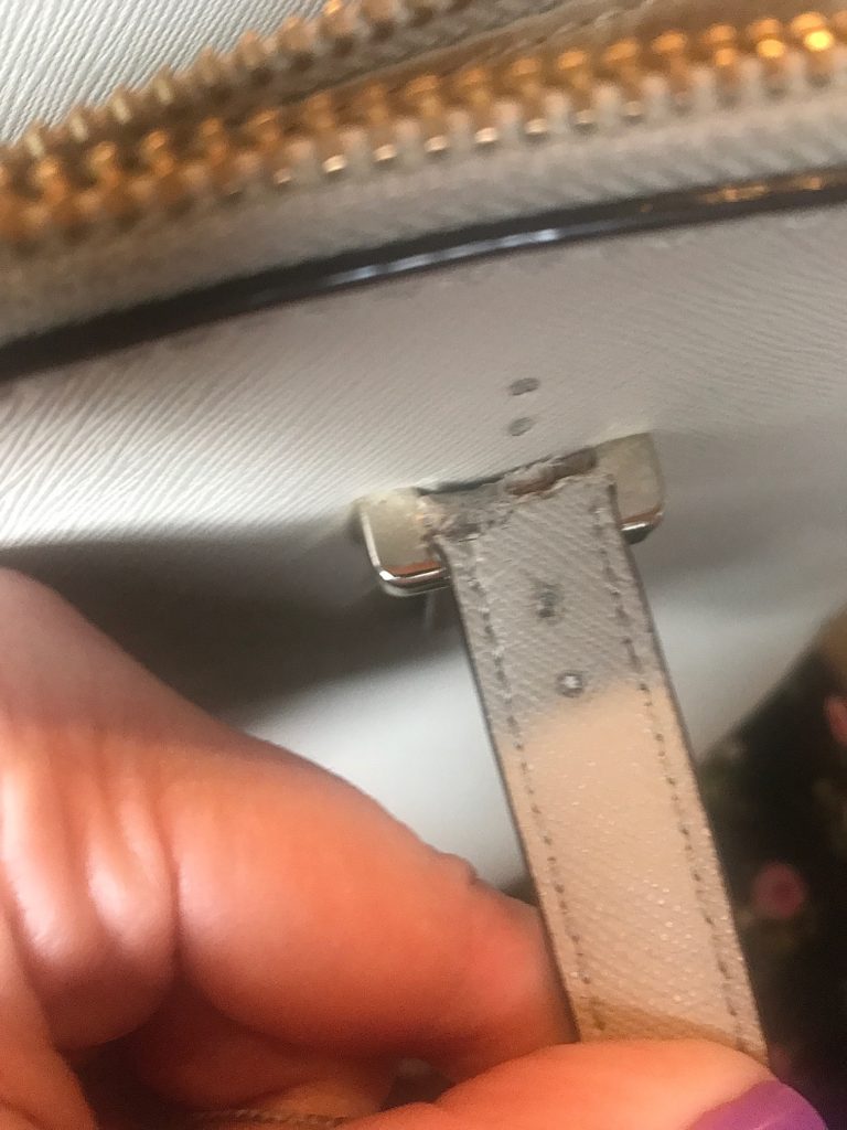 How I Restored a Beat Up Kate Spade Bag – Modest Blondie